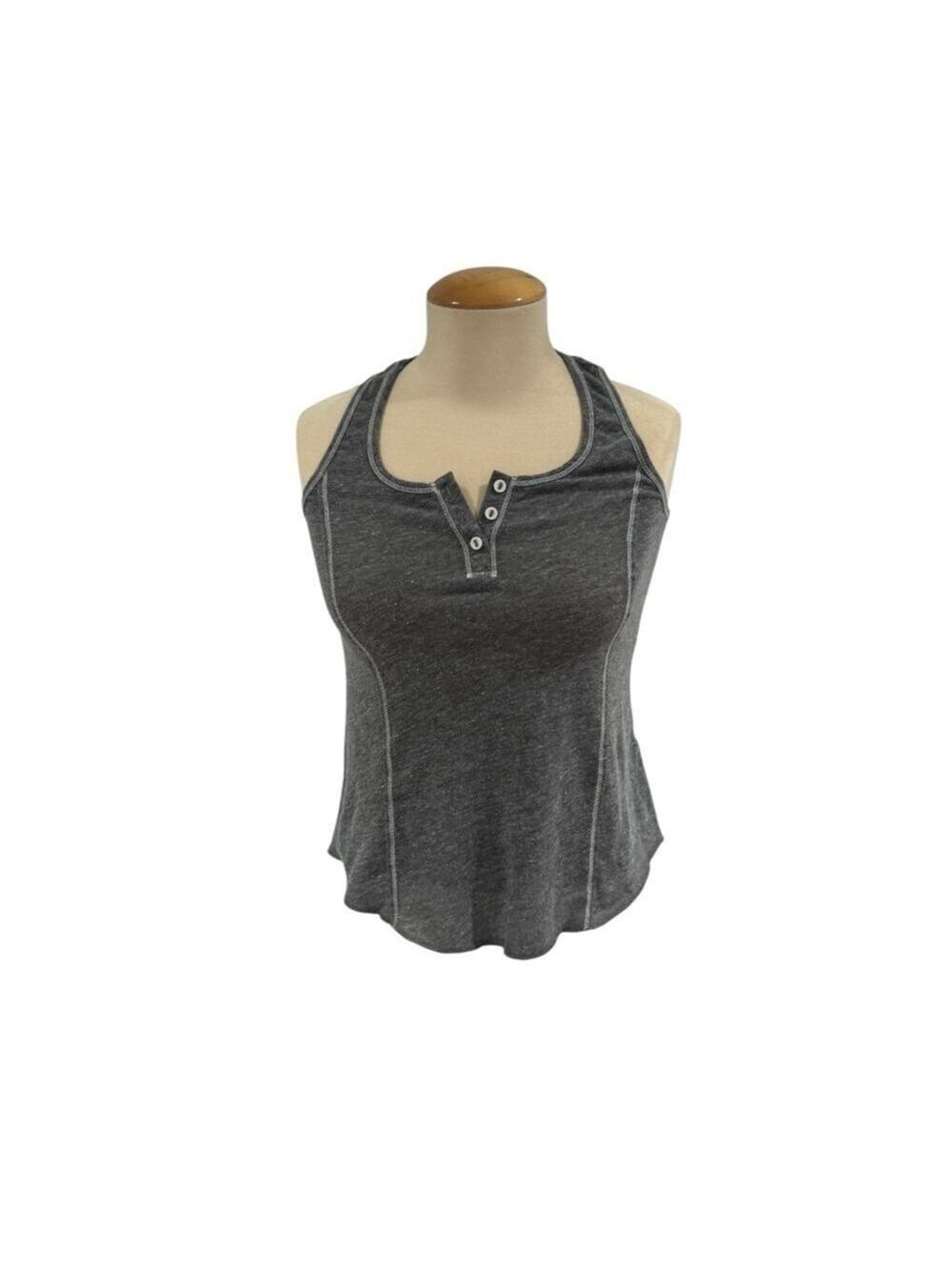 PJ SALVAGE Charcoal Tank Top - size xs